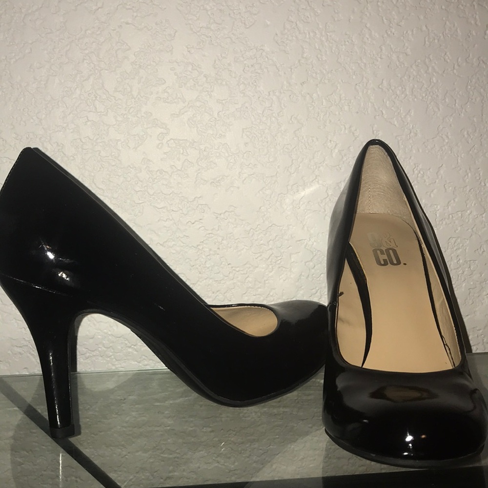 Simple black heels